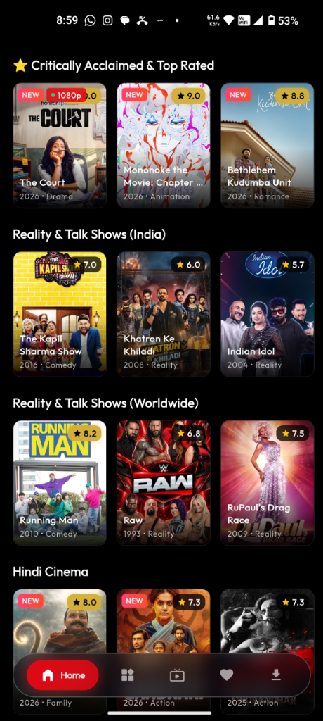 Champak Categories & Shows