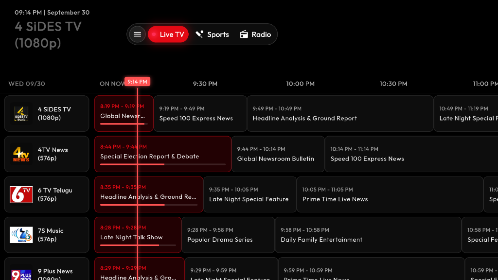 Champak Live TV & Sports EPG Schedule on TV